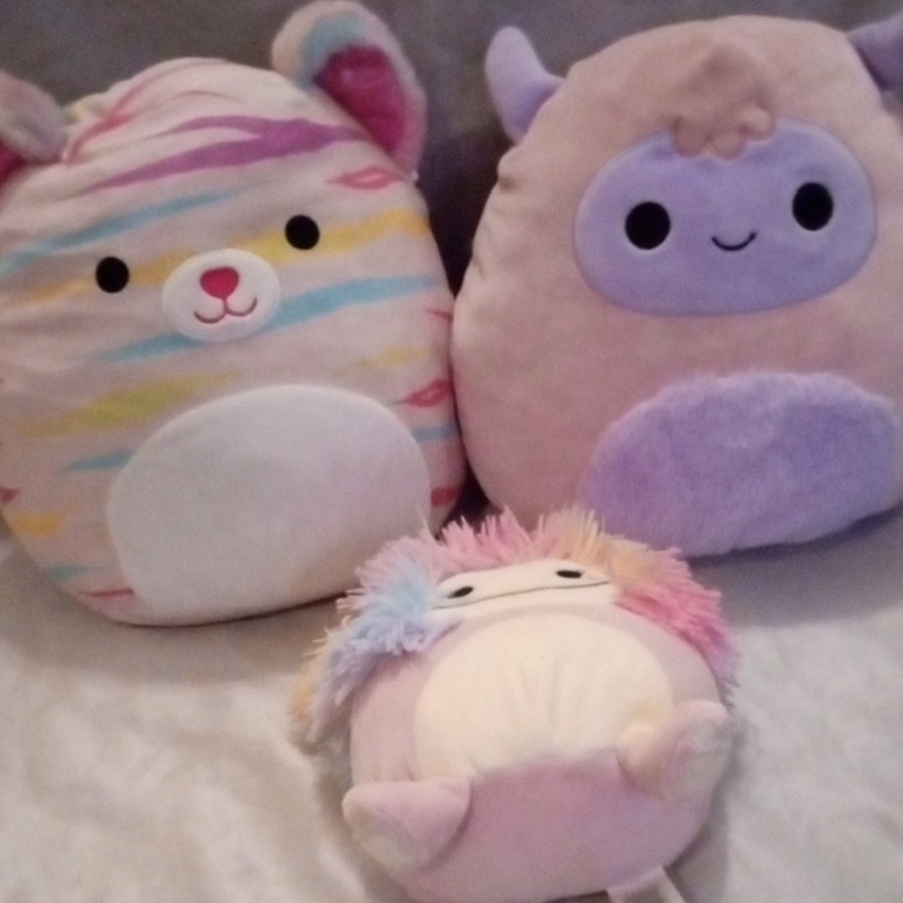 Squishmallows Pastel Plush Trio